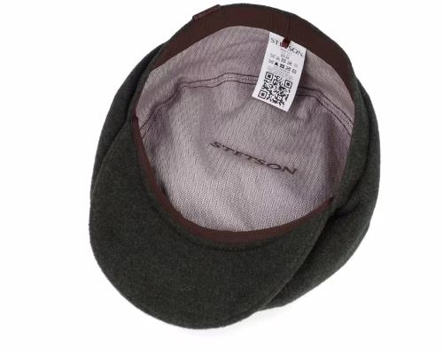Hatteras Wool/Cashmere Moss Newsboy Cap