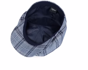 Classic Blue Newsboy Cap