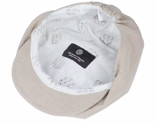 Theodor Jr. Slub Kakhi Newsboy Cap