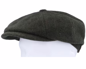Hatteras Wool/Cashmere Moss Newsboy Cap