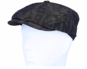 Hatteras Outdoor OliveBlack Newsboy Cap