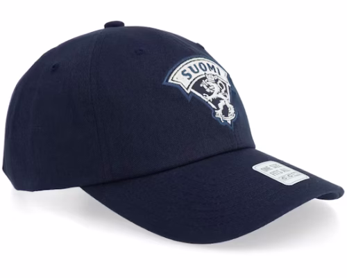 Finland Flag Team Trucker Navy Dad Cap