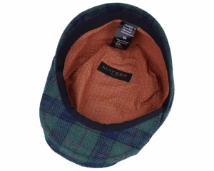 Frankie Soft Casual GreenBlue Flat Cap