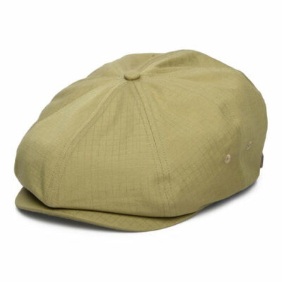 Brood Ripstop Lightweight Newsboy Cap - Dark Khaki