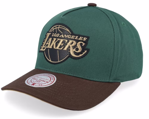 Exclusive x Los Angeles Lakers Pro Crown Dark Green/Brown A-frame Adjustable