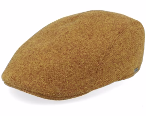 Ivy Modern Cap Mustard Flat Cap
