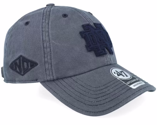 Notre Dame Ncaa Stockton Navy Dad Cap