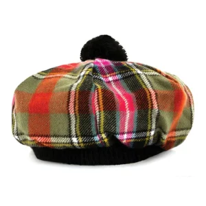 Lambswool Tam O' Shanter Hat - Bruce Of Kinnaird