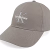 Monologo Embroidery Charcoal Gray Dad Cap