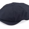 Retro Cap Navy Newsboy Cap