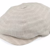 Retro Ecru Newsboy Cap