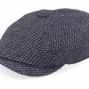 Hatteras Wool BlackCharcoal Newsboy Cap