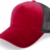 Velvet RedBlack A-frame Trucker