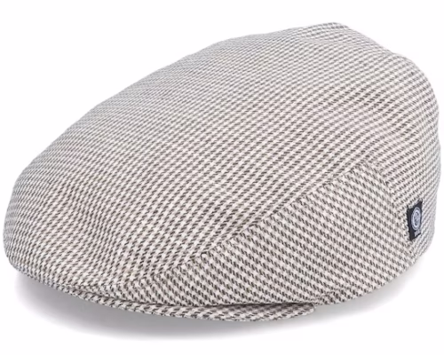 Edward Pepita Green Flat Cap