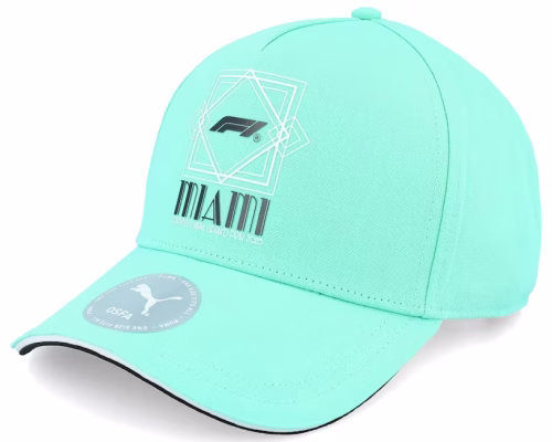 F1 Logo 25 Race Special Miami Aquatic Teal A-Frame Adjustable