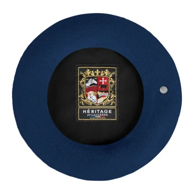 Merino Wool Beret - Midnight
