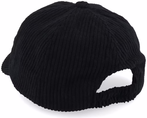 Corduroy Baseball Cap Black Dad Cap