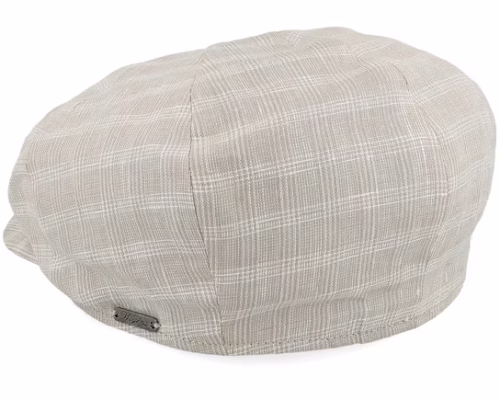 Retro Ecru Newsboy Cap
