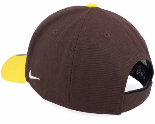 San Diego Padres Dri-fit Club Cinder/Amarillo Adjustable - Nike