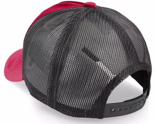 Velvet RedBlack A-frame Trucker