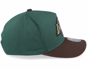 Exclusive x Los Angeles Lakers Pro Crown Dark Green/Brown A-frame Adjustable