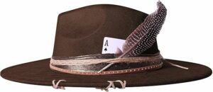 Wide Brim Fedora Hats for Women