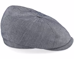 Peeky 51 Cotton Navy Flat Cap