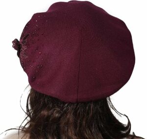 Mosaic Women Warm Beret Cap