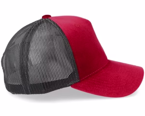 Velvet RedBlack A-frame Trucker