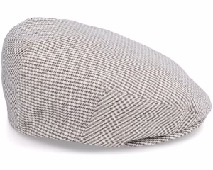 Edward Pepita Green Flat Cap