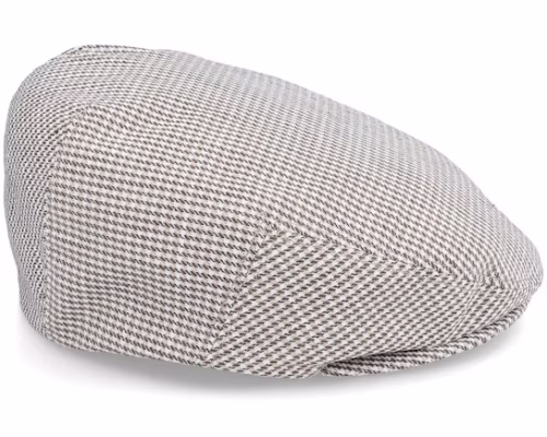 Edward Pepita Green Flat Cap