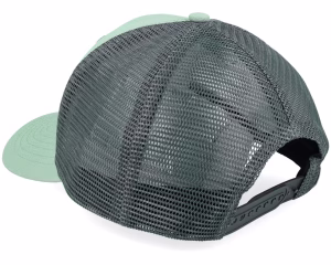 Legendary Retro Mackerel GreenCharcoal Trucker Cap