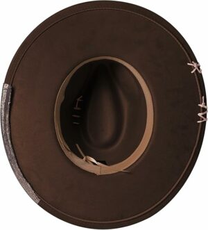 Wide Brim Fedora Hats for Women