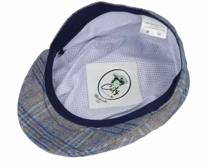 GreyBlue Flat Cap