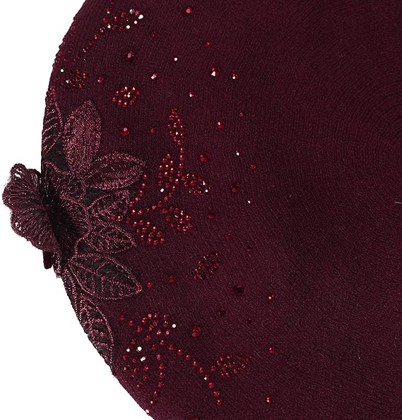 Mosaic Women Warm Beret Cap