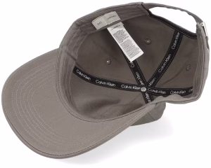 Monologo Embroidery Charcoal Gray Dad Cap