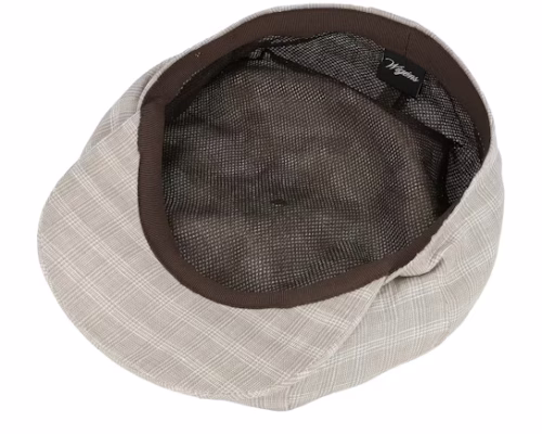 Retro Ecru Newsboy Cap
