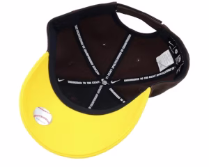 San Diego Padres Dri-fit Club Cinder/Amarillo Adjustable - Nike