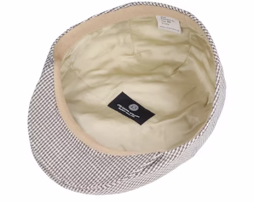 Edward Pepita Green Flat Cap