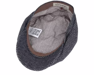 Hatteras Wool BlackCharcoal Newsboy Cap