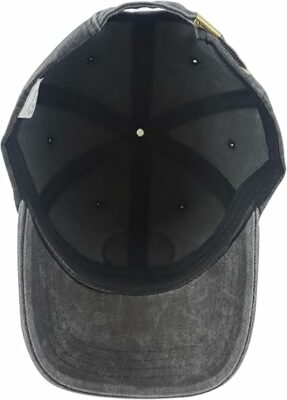 Adjustable Cotton Leather Patch Trucker Cap
