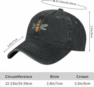 Adjustable Women Denim Trucker Cap