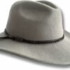 Australian Wool Felt Outback Hat - Sand