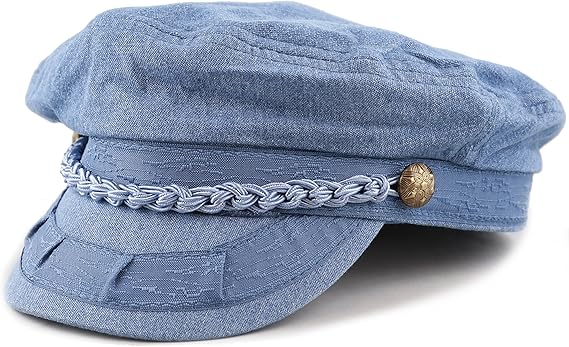 Cotton Yachting Style Fiddler Cap