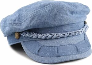Cotton Yachting Style Fiddler Cap
