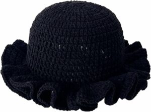 Crochet Bucket Hat for Womens