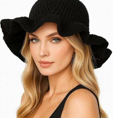 Crochet Bucket Hat for Womens