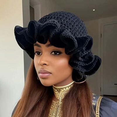 Crochet Bucket Hat for Womens