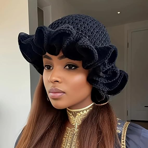 Crochet Bucket Hat for Womens