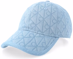 Denim Emblem Burnout W Patch Cap Vintage Denim Dad Cap